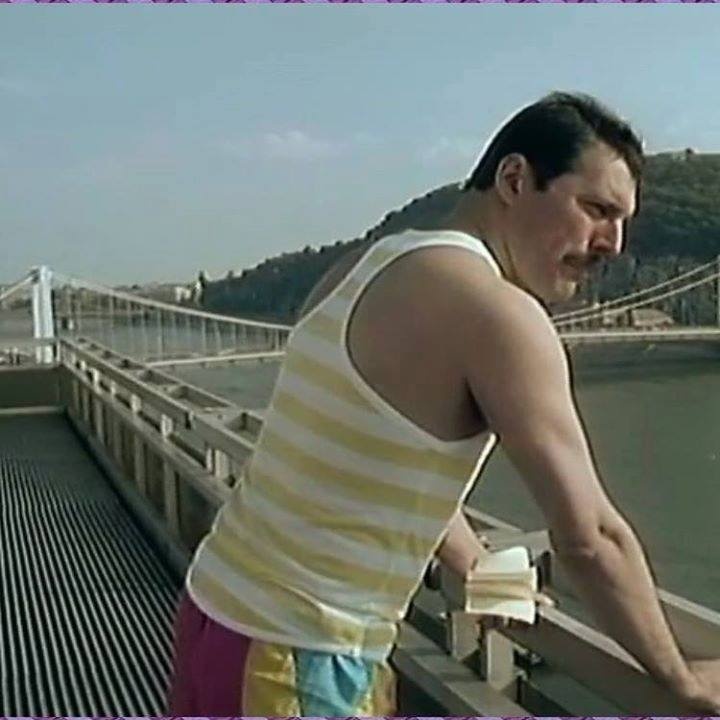 Freddie Mercury in Hungary Blank Meme Template