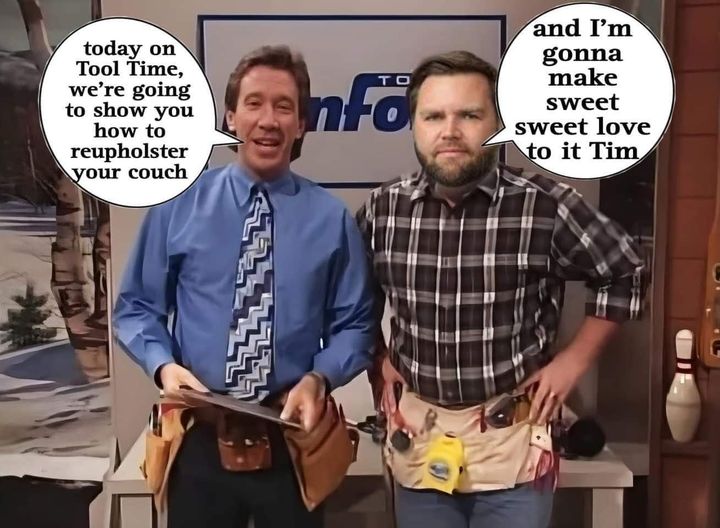 Vance sofa Blank Meme Template