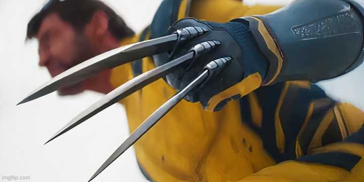 SNIKT Wolverine claws | image tagged in snikt wolverine claws | made w/ Imgflip meme maker