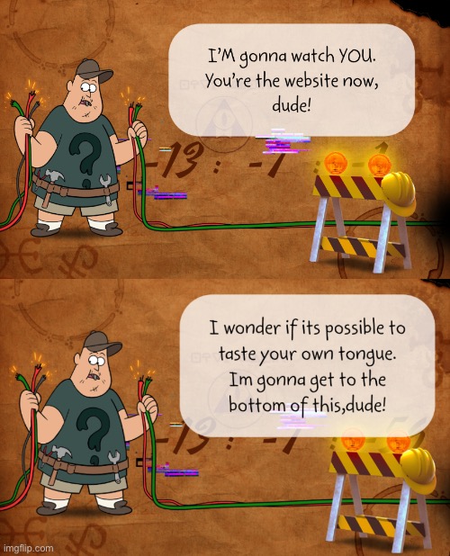 2 screenshots from the website i mentioned 2 posts ago | made w/ Imgflip meme maker