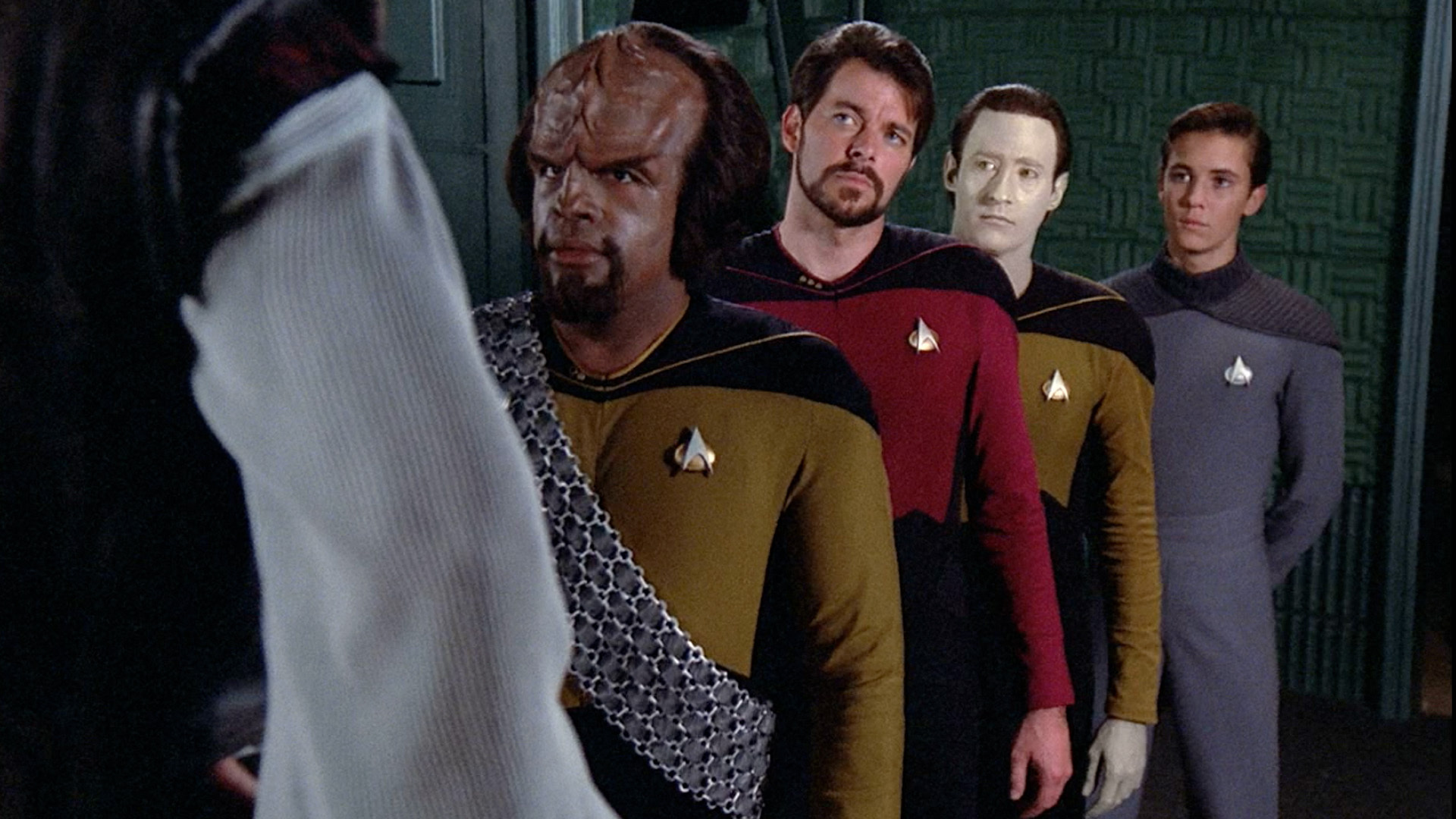 Worf Data Riker Wesley Blank Meme Template