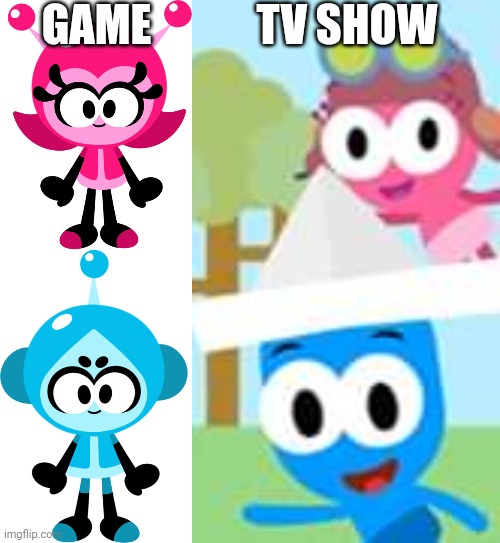 What Vita boy & Mina girl would look like in Choopies styled | GAME; TV SHOW | image tagged in mina girl,vita boy | made w/ Imgflip meme maker