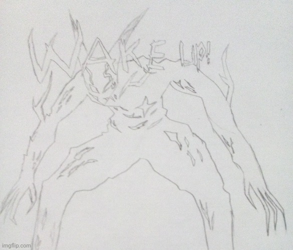 Better lighting of the Random drawing I've been working on | image tagged in credit to moondeity | made w/ Imgflip meme maker