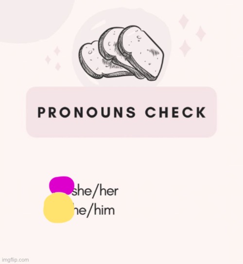 Accurate pronouns check | image tagged in accurate pronouns check | made w/ Imgflip meme maker