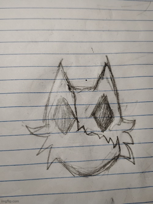 Tried to draw the other piece of Folly's mask ? | made w/ Imgflip meme maker