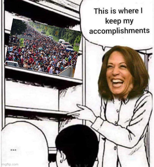 Kammy The Border Czar | image tagged in kamala harris | made w/ Imgflip meme maker