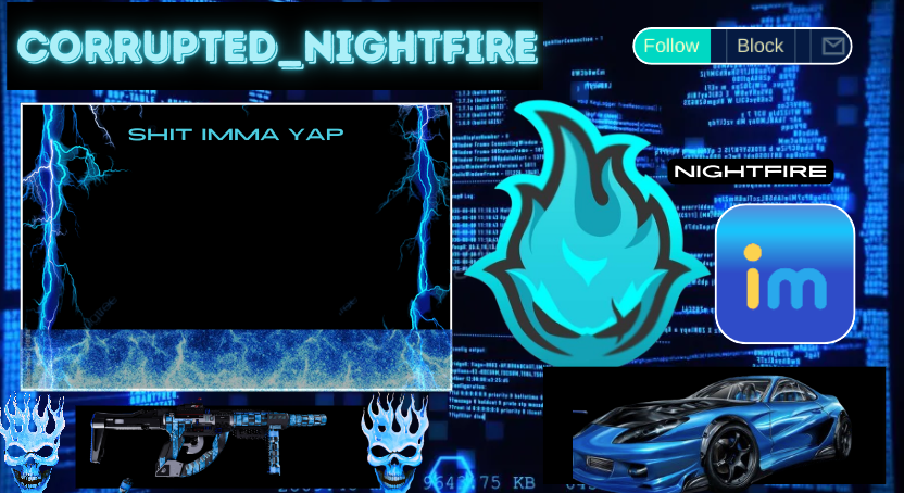 High Quality Nightfire's New Corrupted Template Blank Meme Template