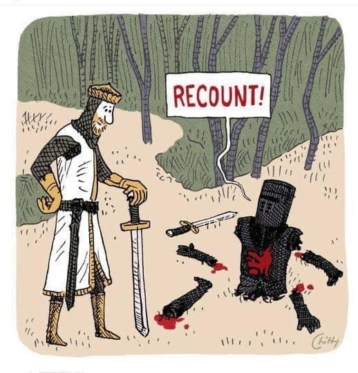 Monty Python Recount Comic Blank Meme Template