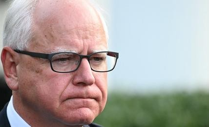 High Quality Tim Walz Blank Meme Template