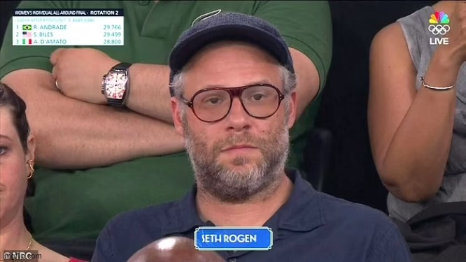 Seth Rogen Olympics Blank Meme Template