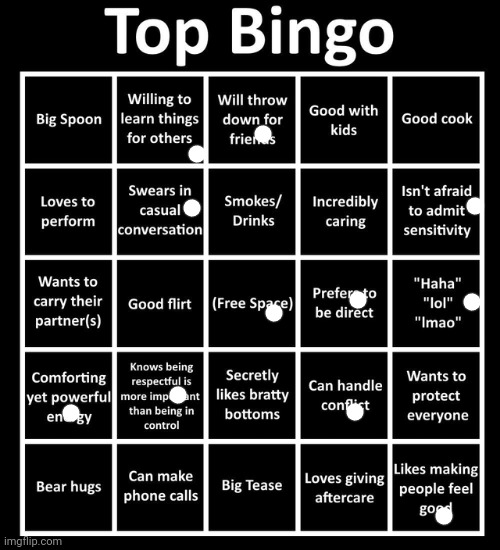 why do I always find weird bingo | image tagged in top bingo | made w/ Imgflip meme maker