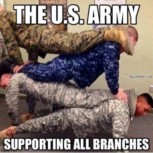 US Army Support | image tagged in us army,navy,air force,army,support,army support | made w/ Imgflip meme maker