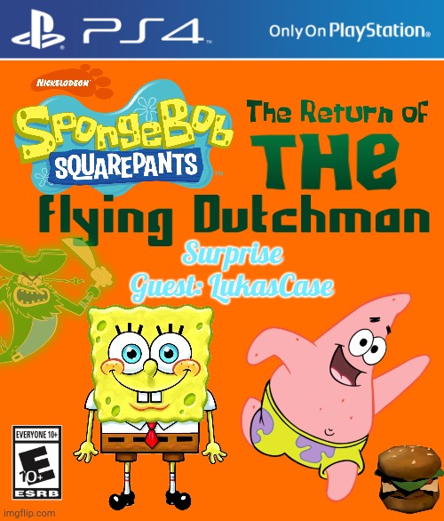 New SpongeBob Game Leaked? | Surprise Guest: LukasCase | image tagged in spongebob,ps4 | made w/ Imgflip meme maker