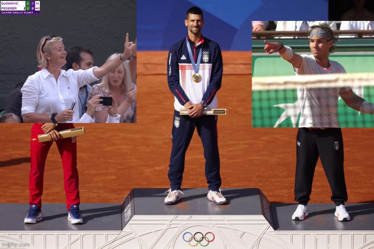 There can only be 1 | image tagged in tennis | made w/ Imgflip meme maker