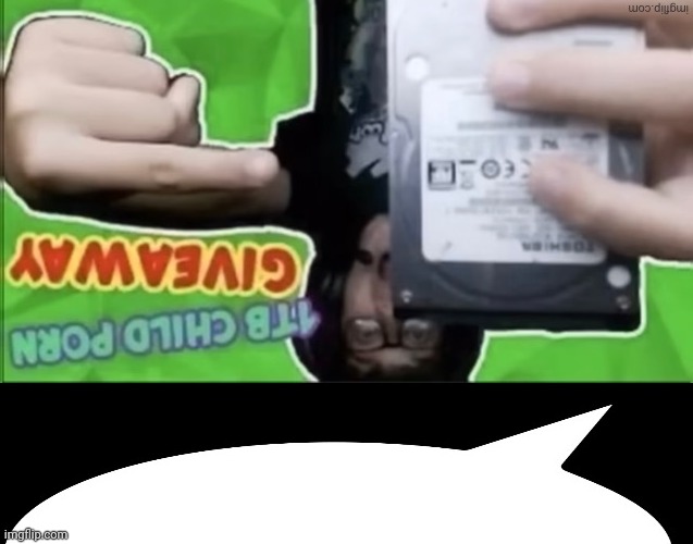 1tb child por giveaway speech bubble | image tagged in 1tb child por giveaway speech bubble | made w/ Imgflip meme maker