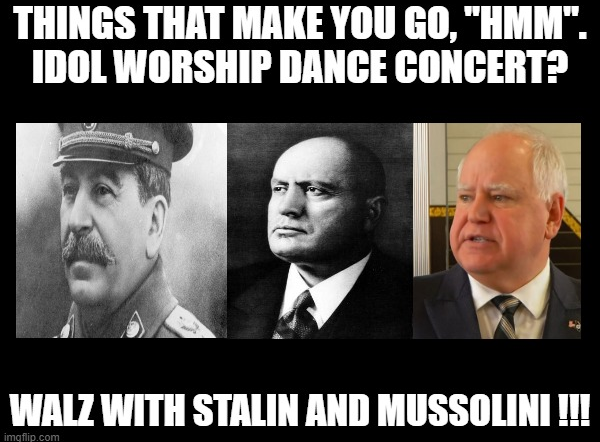 StalinMussWalz Blank Meme Template