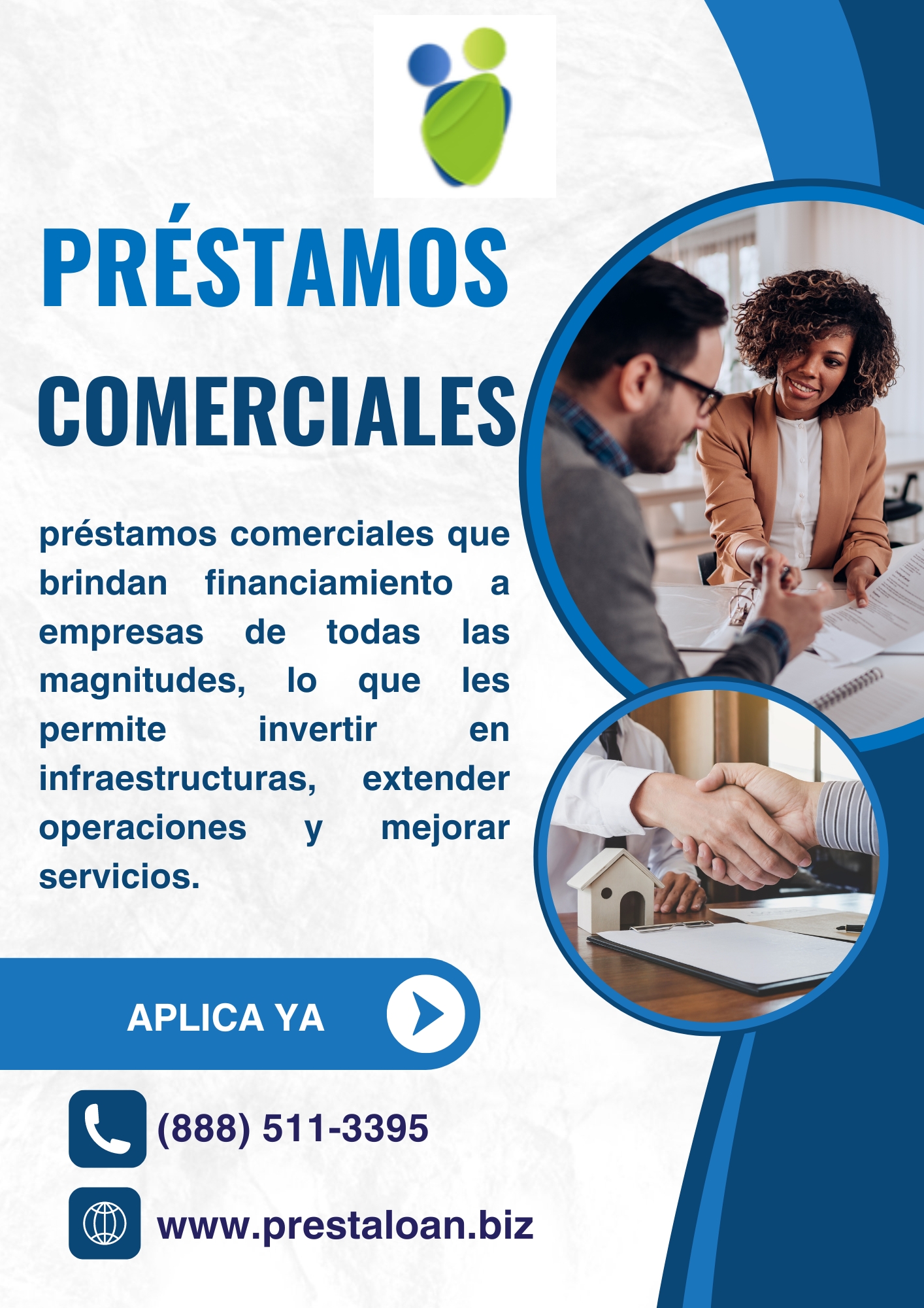 Préstamos Comerciales Blank Meme Template