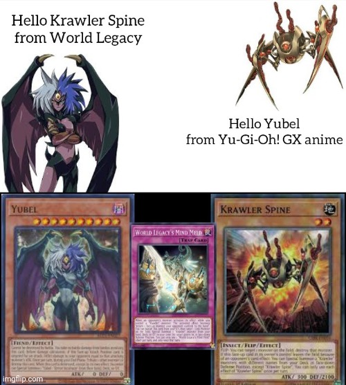 Screw the modern Yubel MD trend, embrace the Krawler swarm! | image tagged in memes,funny,yugioh,master duel,video games,card game | made w/ Imgflip meme maker