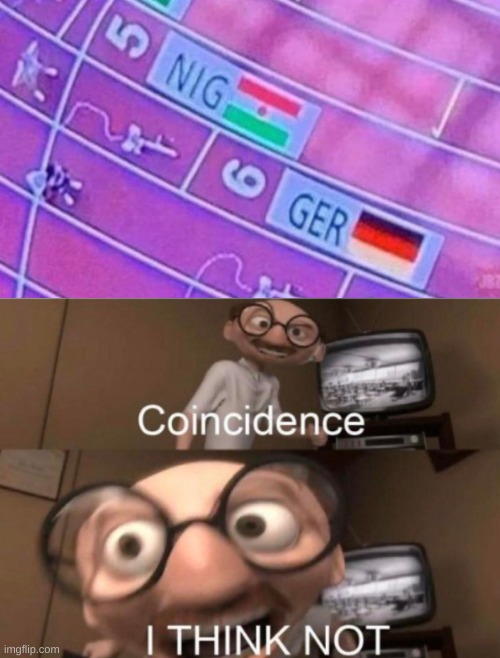 coincidence? I THINK NOT | image tagged in coincidence i think not | made w/ Imgflip meme maker