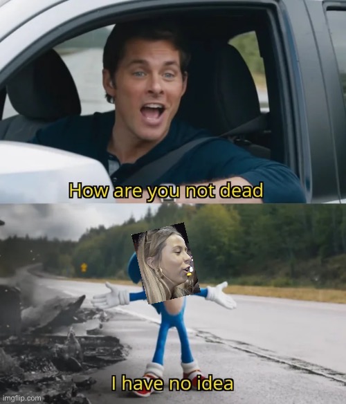 Sonic I have no idea | image tagged in sonic i have no idea | made w/ Imgflip meme maker