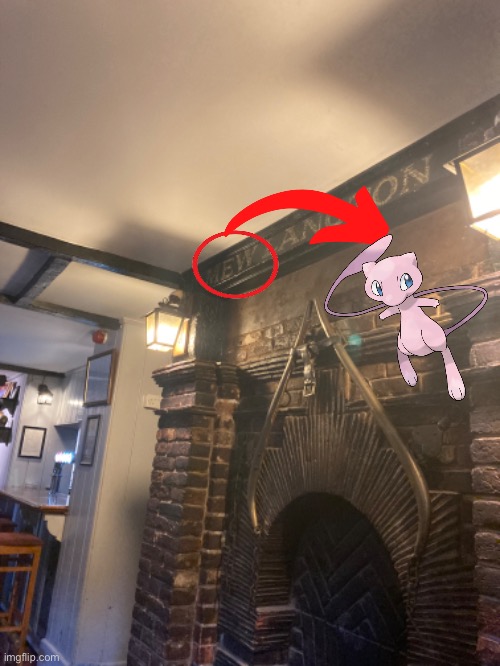 Mew | image tagged in mew,pokemon,pokemon memes,pub | made w/ Imgflip meme maker