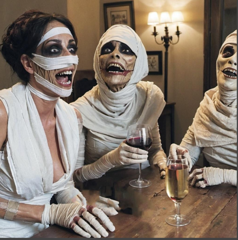 High Quality Wine Mummies Blank Meme Template