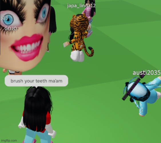 smth on roblox idfk | made w/ Imgflip meme maker