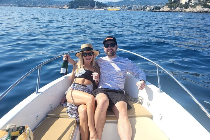 Man with Woman Champaign Boat Blank Meme Template