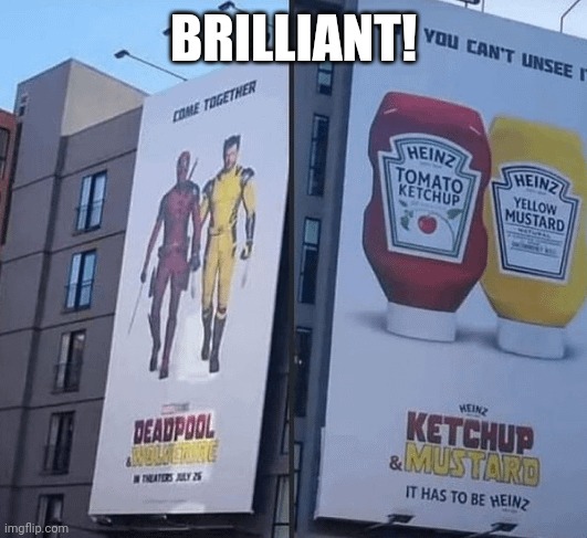 Marvel Jesus & The X-Man | BRILLIANT! | image tagged in wolverine,deadpool,deadpool movie,ketchup,mustard,memes | made w/ Imgflip meme maker