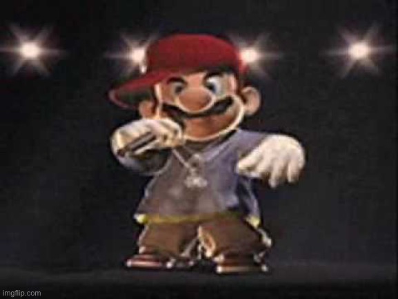 Gangsta Mario | image tagged in gangsta mario | made w/ Imgflip meme maker