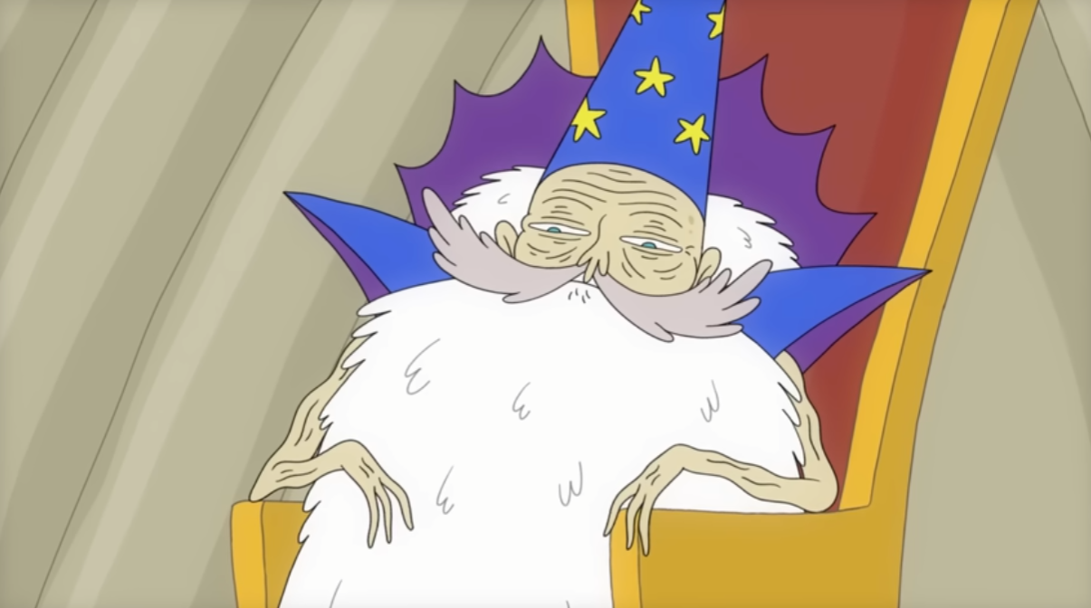 Wizard King Blank Meme Template