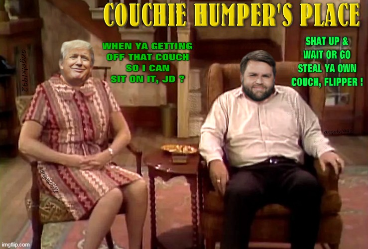 image tagged in jd vance,ohio,maga cult,archie bunker,clown car republicans,fetishes | made w/ Imgflip meme maker