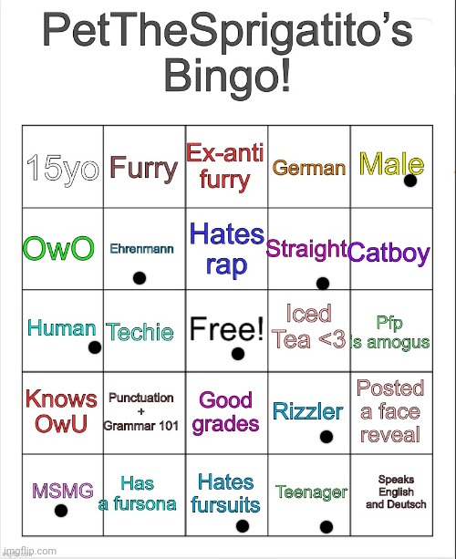 mid ass bingo | image tagged in petthesprigatito s bingo | made w/ Imgflip meme maker