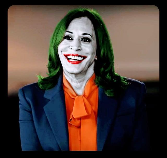 High Quality Hobama Harris is the Joker Blank Meme Template