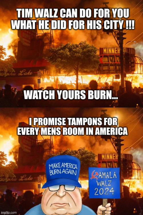 Nero Walz...   Make America Burn Again... | image tagged in nero,walz,make america burn again | made w/ Imgflip meme maker