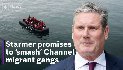 Starmer Smash Gangs Blank Meme Template