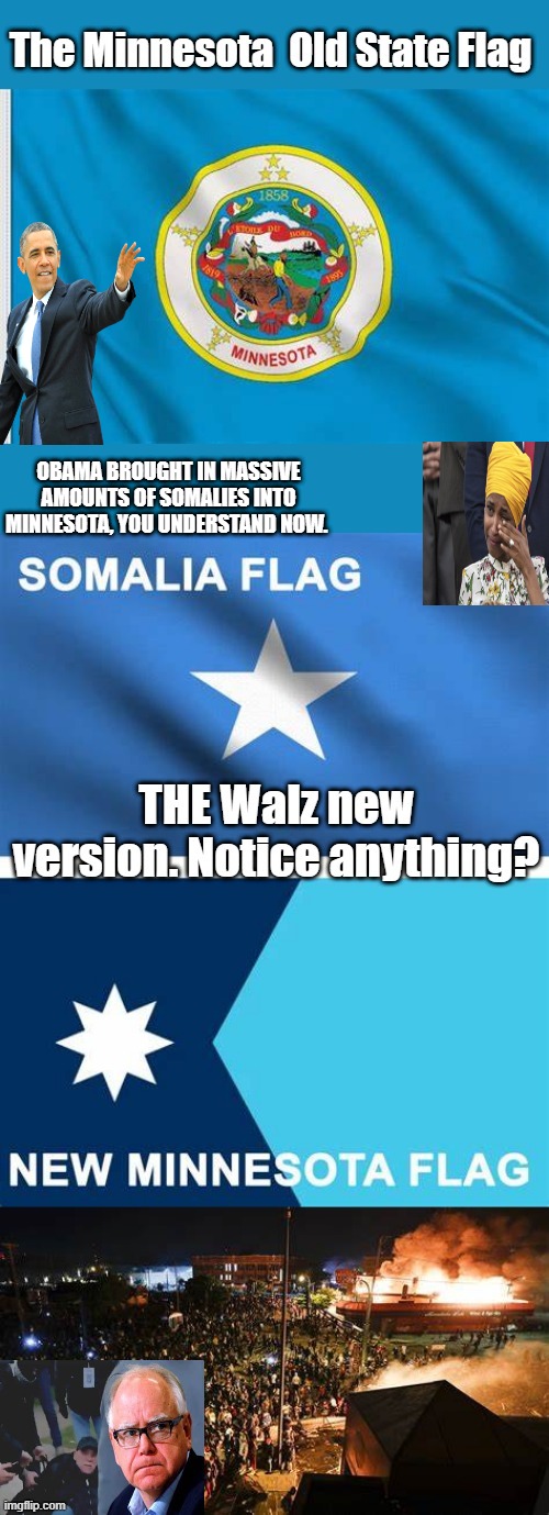 OBAMA BROUGHT IN MASSIVE AMOUNTS OF SOMALIES INTO MINNESOTA, YOU UNDERSTAND NOW. | made w/ Imgflip meme maker