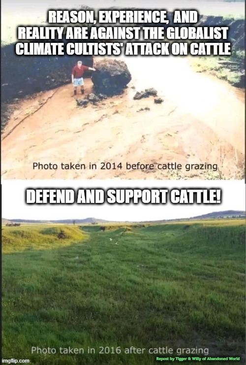 DEFEND AND SUPPORT CATTLE! | made w/ Imgflip meme maker