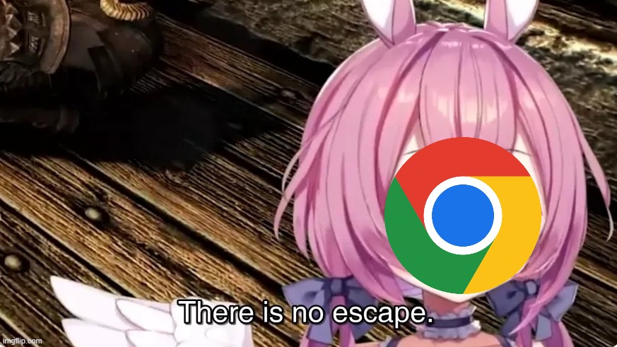 There is no escape | image tagged in there is no escape | made w/ Imgflip meme maker