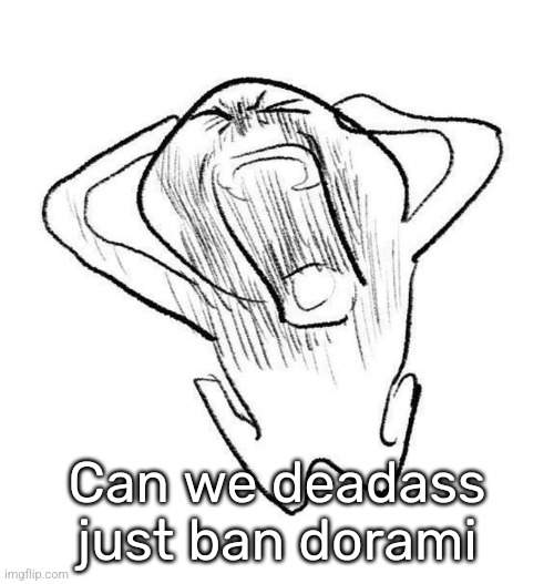 Can we deadass just ban dorami | made w/ Imgflip meme maker