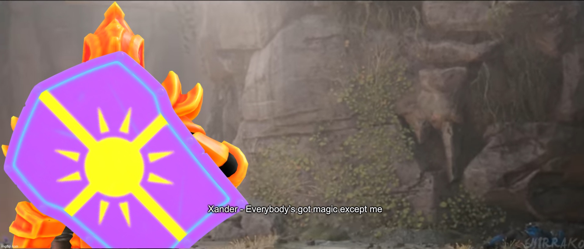 Little Jedi: Survivor spoof I made of Xander (Please don’t fill the comments with OCs who can’t use magic…) | Xander - Everybody’s got magic except me | made w/ Imgflip meme maker