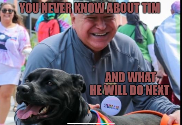 What’s Next? | YOU NEVER KNOW ABOUT TIM; AND WHAT HE WILL DO NEXT | image tagged in what s next,progressives,democrats,political memes,political meme,minnesota | made w/ Imgflip meme maker