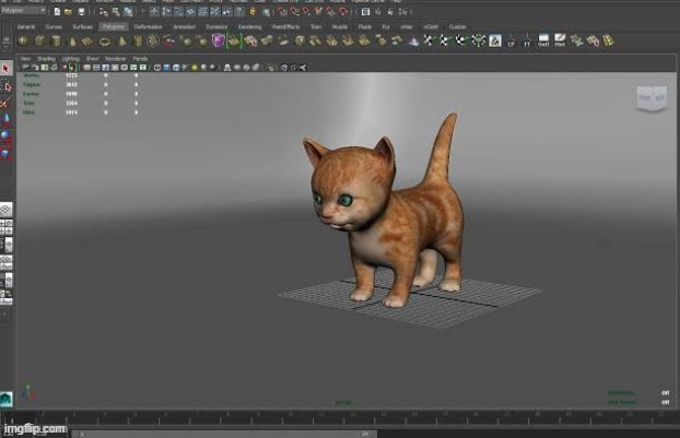 OOH I POSTED THE CAT IN BLENDER | made w/ Imgflip meme maker