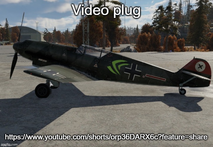 Nvidia plane | Video plug; https://www.youtube.com/shorts/orp36DARX6c?feature=share | image tagged in nvidia plane | made w/ Imgflip meme maker