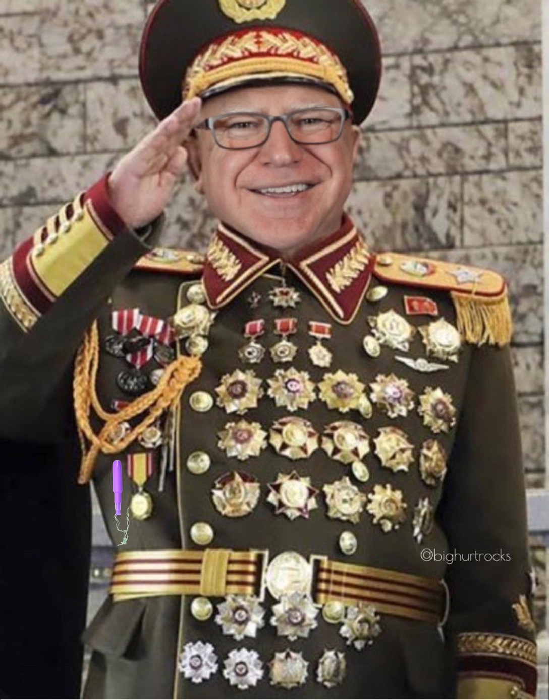 Tim Walz Blank Meme Template