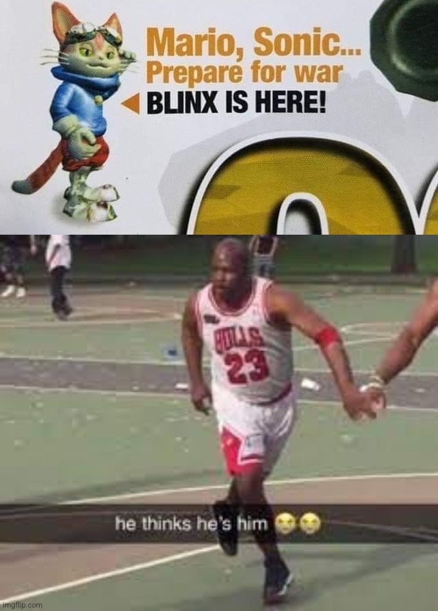 This aged like absolute milk | image tagged in he thinks he's him | made w/ Imgflip meme maker