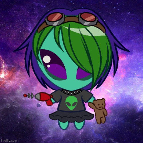 Lil alien picrew | image tagged in lgbtq,picrew,alien,aliens | made w/ Imgflip meme maker