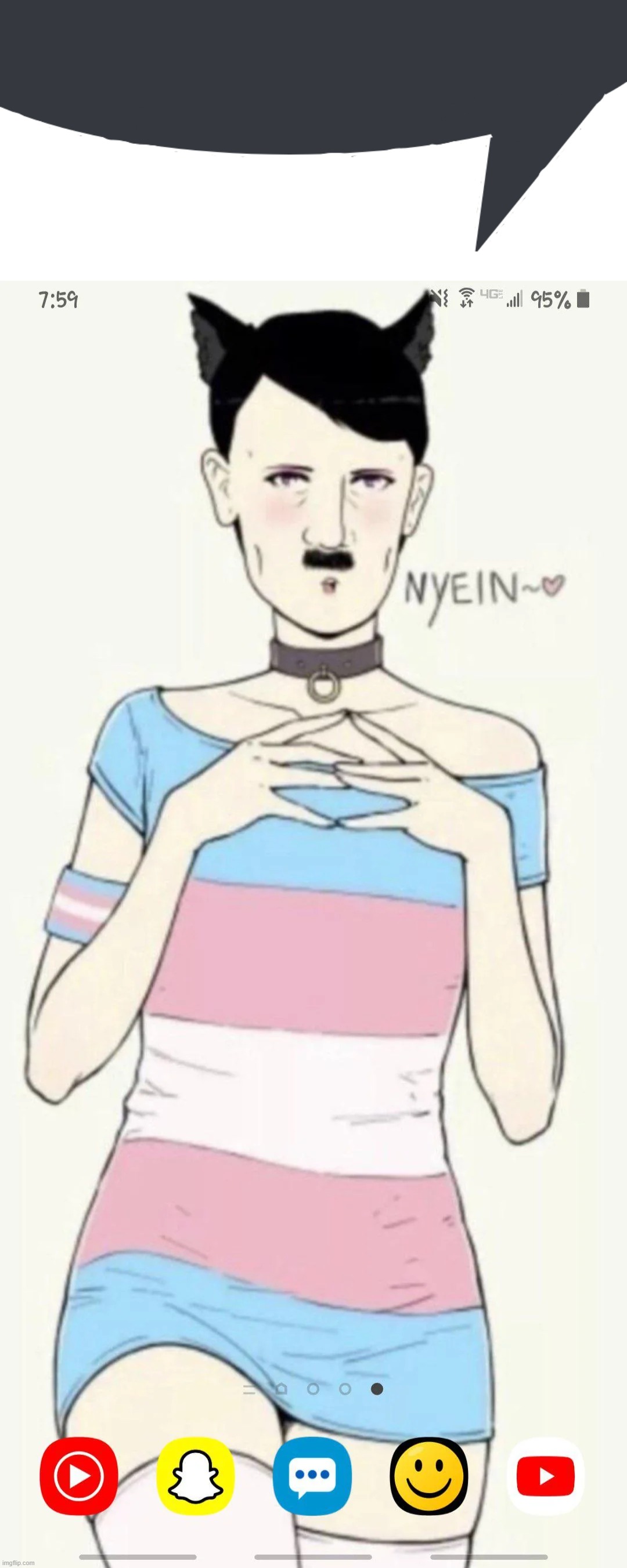 image tagged in discord speech bubble | made w/ Imgflip meme maker