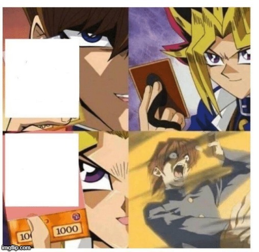 yugio | image tagged in yugio card battle | made w/ Imgflip meme maker