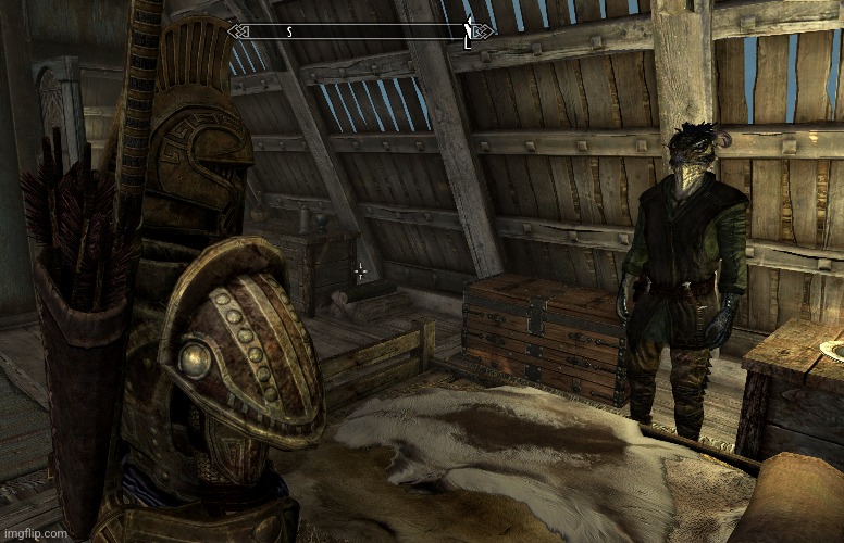 Sorry babe, the Dwarven armor stays on. | made w/ Imgflip meme maker